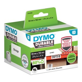 Drucker-Etiketten Dymo Durable Weiß von Dymo, Klebeetiketten und Aufkleber - Ref: M0505512, Preis: 119,29 €, Rabatt: %