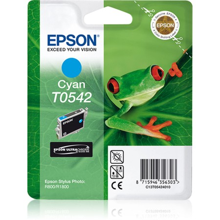 Tinteiro de Tinta Original Epson C13T05424010 Ciano de Epson, Toners e tinta de impressora - Ref: M0505894, Preço: 33,88 €, D...