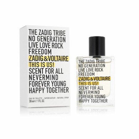 Parfum Unisexe Zadig & Voltaire This is Us! Scent for All EDT 30 ml | Tienda24 - Global Online Shop Tienda24.eu