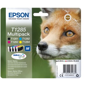 Tinteiro de Tinta Original Epson T1285 Ciano de Epson, Toners e tinta de impressora - Ref: M0505964, Preço: 53,64 €, Desconto: %