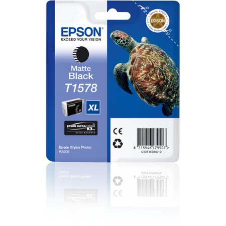 Original Ink Cartridge Epson C13T15784010 Black Matte back by Epson, Printer toners and inks - Ref: M0505993, Price: 44,15 €,...