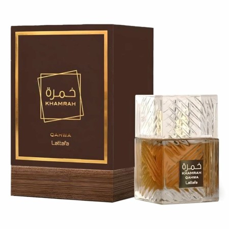 Parfum Unisexe Lattafa EDP Khamrah Qahwa 100 ml | Tienda24 - Global Online Shop Tienda24.eu