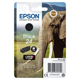 Tinteiro de Tinta Original Epson Cartucho 24 negro Preto de Epson, Toners e tinta de impressora - Ref: M0506041, Preço: 16,46...