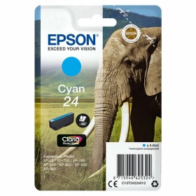 Cartouche d'encre originale Epson Cartucho 24 cian Cyan 4,6 ml de Epson, Toners et encre pour imprimante - Réf : M0506042, Pr...