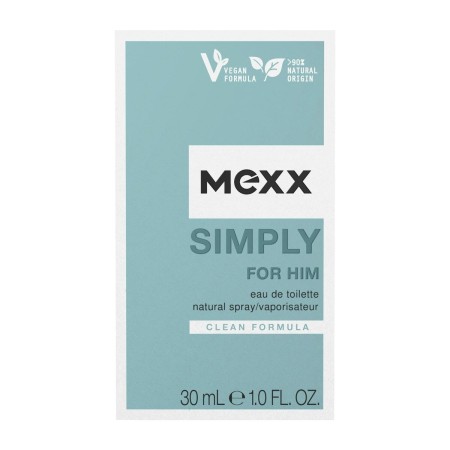 Perfume Homem Mexx Simply For Him EDT 30 ml | Tienda24 - Global Online Shop Tienda24.eu