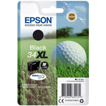 Cartucho de Tinta Original Epson C13T34714010 Negro de Epson, Tóners y tinta de impresora - Ref: M0506164, Precio: 54,66 €, D...