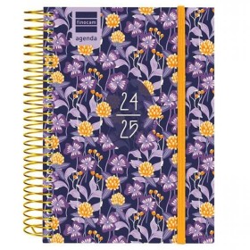 Agenda Finocam YEAR Negro 11,7 x 18,1 cm 2025 | Tienda24 - Global Online Shop Tienda24.eu