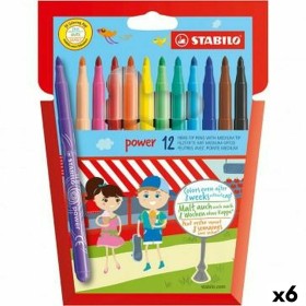 Set of Felt Tip Pens Karin Brushmarker Pro - Flowers Colours 12 Pieces | Tienda24 - Global Online Shop Tienda24.eu