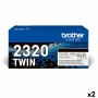 Original Toner Brother L2300D/L2340DW/L2360DN/L2365DW/L2500/L2700 Schwarz (2 Stück) | Tienda24 - Global Online Shop Tienda24.eu