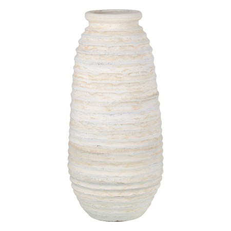 Vase aus Keramik Creme 35 x 35 x 80 cm | Tienda24 - Global Online Shop Tienda24.eu