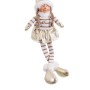 Décorations de Noël Blanc Doré Polyrésine Sable Tissu Fille 12 x 9 x 48 cm | Tienda24 - Global Online Shop Tienda24.eu