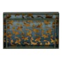 Snack tray Blue Golden PVC Crystal Fish 45 x 31 x 4,2 cm (2 Units) | Tienda24 - Global Online Shop Tienda24.eu