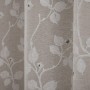 Cortina Gris Flores 140 x 260 cm | Tienda24 - Global Online Shop Tienda24.eu