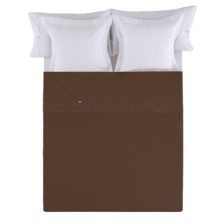 Top sheet Alexandra House Living Coffee 280 x 270 cm by Alexandra House Living, Sheets and pillowcases - Ref: D1600308, Price...