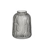 Vase Grey Glass 15 x 15 x 20 cm | Tienda24 - Global Online Shop Tienda24.eu