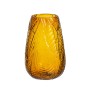 Vase Amber Glass 17 x 17 x 26 cm | Tienda24 - Global Online Shop Tienda24.eu