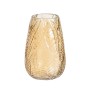 Vase Amber Glass 17 x 17 x 26 cm | Tienda24 - Global Online Shop Tienda24.eu