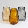 Vase Amber Glass 17 x 17 x 26 cm | Tienda24 - Global Online Shop Tienda24.eu