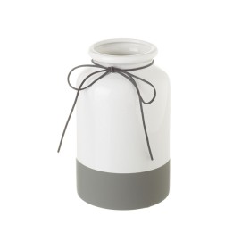 Vase Home ESPRIT Grau Kristall Moderne 13 x 13 x 21 cm | Tienda24 - Global Online Shop Tienda24.eu