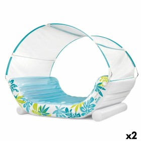 Cadeirão de piscina insuflável Intex River Run Azul Branco 135 x 13,5 cm (6 Unidades) | Tienda24 - Global Online Shop Tienda24.eu