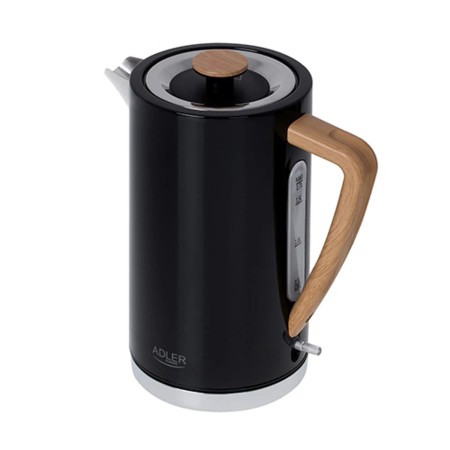 Kettle Adler AD 1347b Black Wood 2200 W 1850 W 1,7 L | Tienda24 - Global Online Shop Tienda24.eu