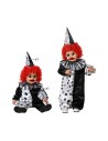 Déguisement pour Adultes Gris Clown Halloween | Tienda24 Tienda24.eu