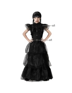 Costume per Bambini Wednesday da BigBuy Carnival, Bambini - Ref: S1135801, Precio: €22.43, Descuento: %