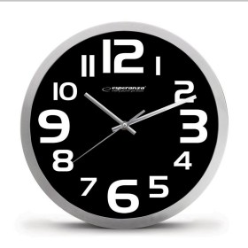 Relógio de Parede com Termómetro Timemark Branco (24 x 17 x 2 cm) | Tienda24 - Global Online Shop Tienda24.eu