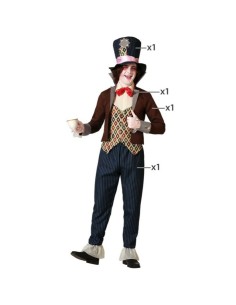 Costume per Adulti Cappellaia Matta da BigBuy Carnival, Adulti - Ref: S1135808, Precio: €28.54, Descuento: %