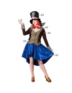 Costume per Adulti Cappellaia Matta da BigBuy Carnival, Adulti - Ref: S1135815, Precio: €27.59, Descuento: %