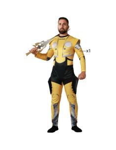 Costume per Adulti Robot Giallo (1 Pezzi) da BigBuy Carnival, Adulti - Ref: S1135819, Precio: €23.29, Descuento: %