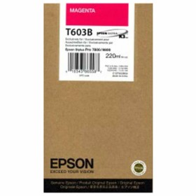 Cartouche d'encre originale Epson C13T603B00 Magenta de Epson, Toners et encre pour imprimante - Réf : M0506436, Prix : 125,6...