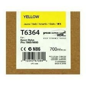 Original Ink Cartridge Epson Cartucho T636400 amarillo Yellow by Epson, Printer toners and inks - Ref: M0506463, Price: 328,7...