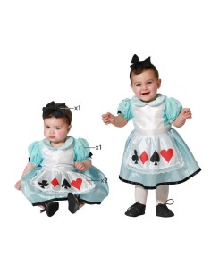 Costume per Neonati Alice da BigBuy Carnival, Bebé - Ref: S1135826, Precio: €14.94, Descuento: %