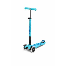 Scooter Micro Maxi Deluxe LED Bleu de Micro-Mobility, Patins - Réf : S91111087, Prix : 162,93 €, Remise : %