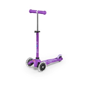 Scooter Micro Maxi Deluxe LED Green Grey Silver Purple by Micro-Mobility, Skates - Ref: S91111091, Price: 117,59 €, Discount: %