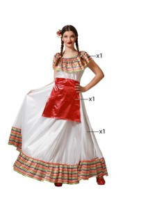 Costume per Adulti Messicana da BigBuy Carnival, Adulti - Ref: S1136718, Precio: €24.73, Descuento: %