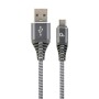 Cable USB A a USB C GEMBIRD CC-USB2B-AMCM-1M-WB2 Gris Blanco/Gris 1,8 m | Tienda24 - Global Online Shop Tienda24.eu