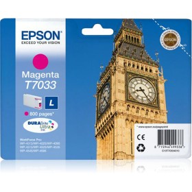 Cartouche d'encre originale Epson C13T70334010 Magenta de Epson, Toners et encre pour imprimante - Réf : M0506918, Prix : 33,...