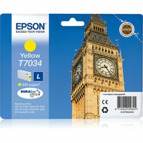 Cartucho de Tinta Original Epson C13T70344010 Amarillo de Epson, Tóners y tinta de impresora - Ref: M0506919, Precio: 33,83 €...