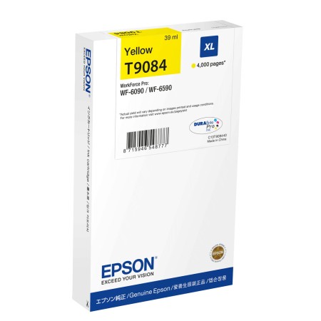 Original Ink Cartridge Epson C13T90844N Yellow | Tienda24 - Global Online Shop Tienda24.eu