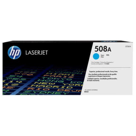 Toner original HP 508A Cyan | Tienda24 - Global Online Shop Tienda24.eu