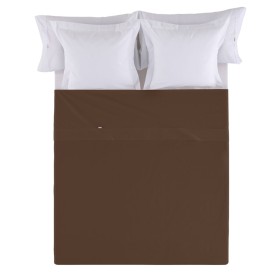 Top sheet Alexandra House Living Coffee 170 x 270 cm by Alexandra House Living, Sheets and pillowcases - Ref: D1600330, Price...