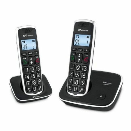 Telefono Senza Fili SPC 7609N Nero | Tienda24 - Global Online Shop Tienda24.eu