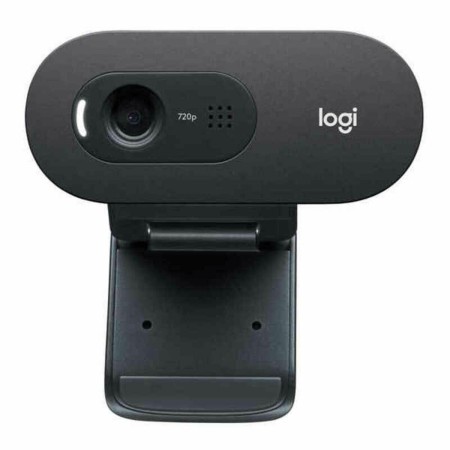 Webcam Logitech 960-001372 HD 720P Noir | Tienda24 - Global Online Shop Tienda24.eu