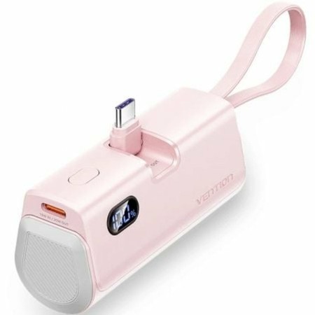 Powerbank Vention FHQP0 Rosa 4800 mAh | Tienda24 - Global Online Shop Tienda24.eu