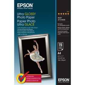 Satin Photo Paper Epson 2359997 A4 (1 Unit) by Epson, Printing paper - Ref: M0507665, Price: 25,34 €, Discount: %