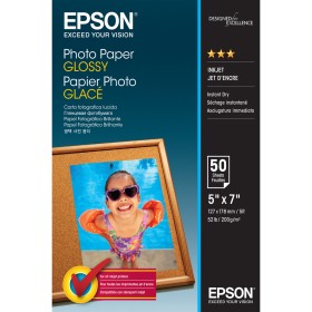 Glossy Photo Paper Epson C13S042545 50 Sheets 13 x 18 cm (1 Unit) by Epson, Printing paper - Ref: M0507677, Price: 14,71 €, D...