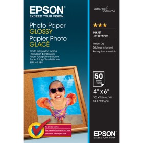 Glossy Photo Paper Epson C13S042547 Brillo (10 x 15 cm) by Epson, Printing paper - Ref: M0507678, Price: 12,71 €, Discount: %