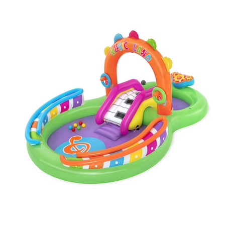 Bestway Piscina Hinchable Parque de Juegos Musical 295x190x137 cm +2 Años Jardin 53117 | Tienda24 - Global Online Shop Tienda24.eu